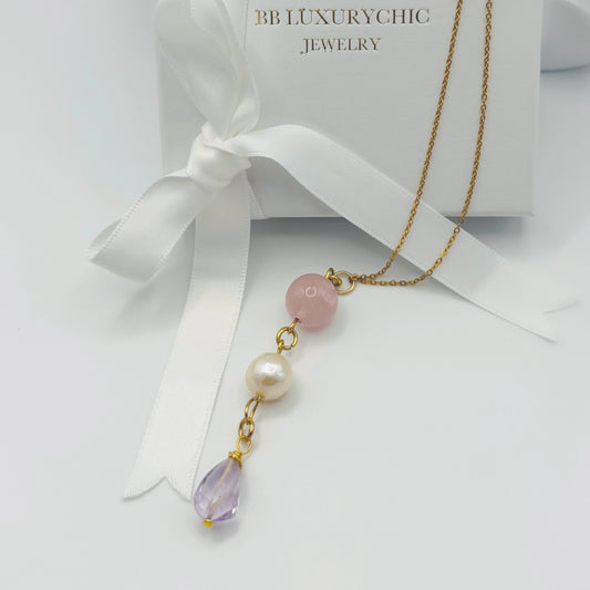 FLIEDERZAUBER HALSKETTE - Edelstein- und Perlenschmuck