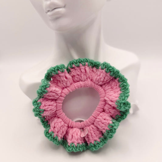 ERDBEER WALDMEISTER SCRUNCHIE - Samtweiches Haargummi in Candyfarben