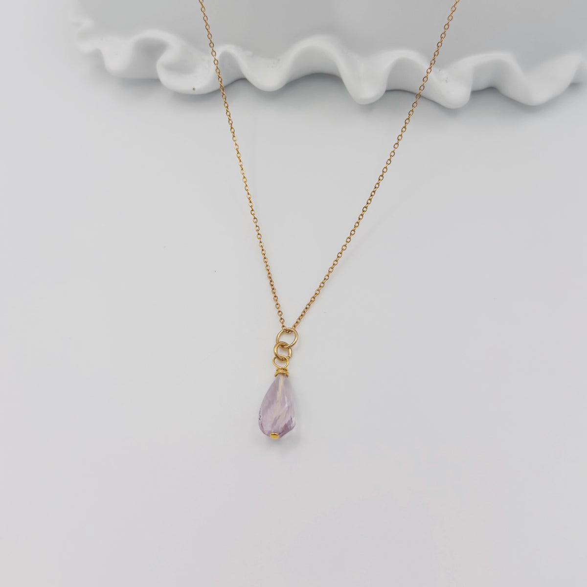 SELBSTBEWUSST SCHÖN HALSKETTE - Amethyst Schmuckstück
