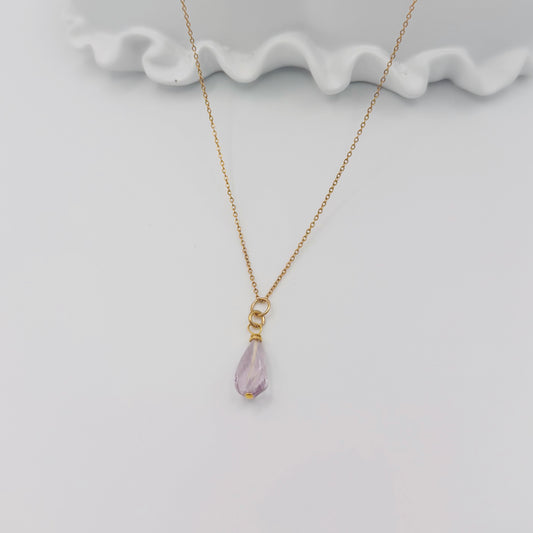 SELBSTBEWUSST SCHÖN HALSKETTE - Amethyst Schmuckstück