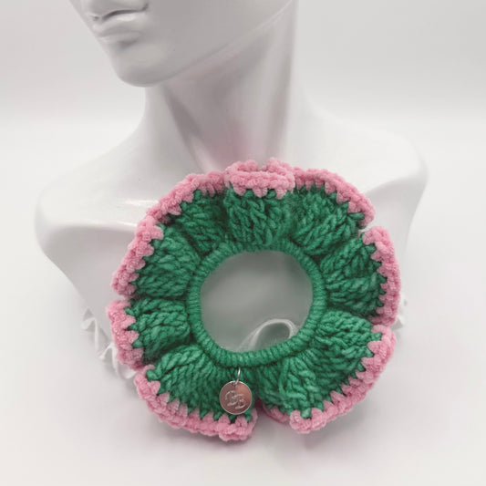 WASSERMELONEN SCRUNCHIE - Kuscheliges Haargummi